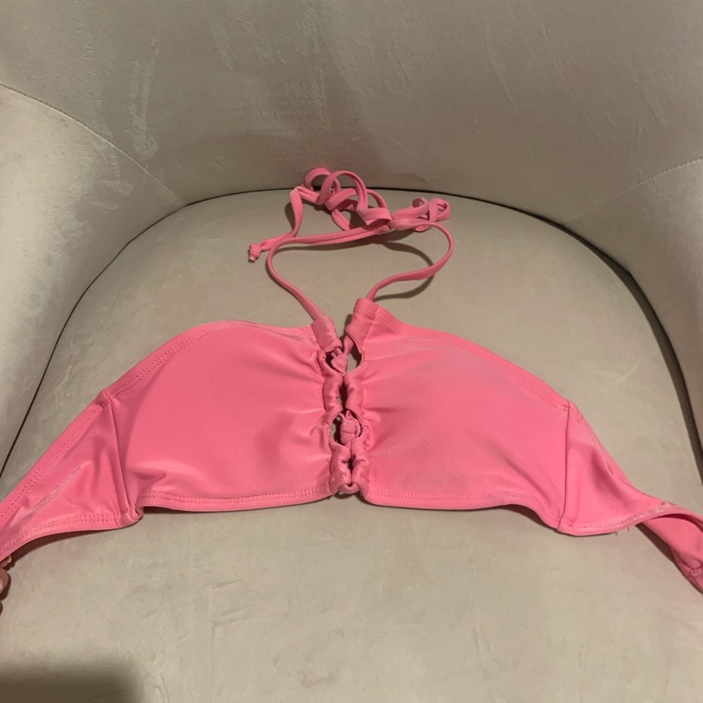 Pink bsuit top